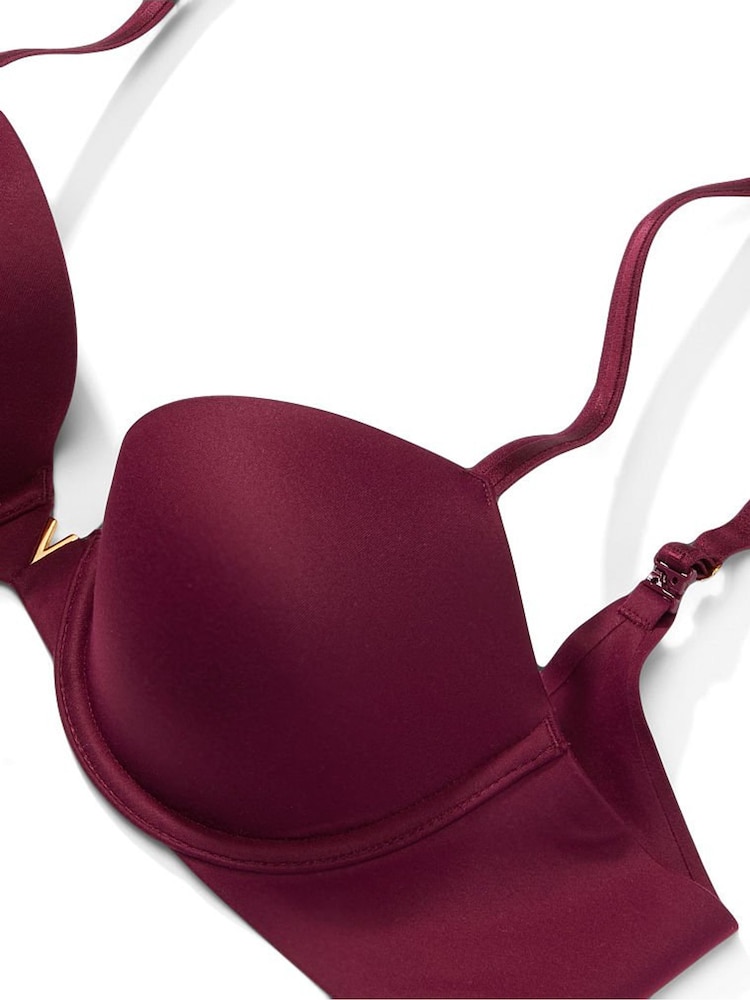 Victoria's Secret Kir Red Smooth Lightly Lined Demi Bra - Image 4 of 4