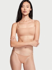 Victoria's Secret Sweet Nougat Nude Smooth Thong Knickers - Image 1 of 4
