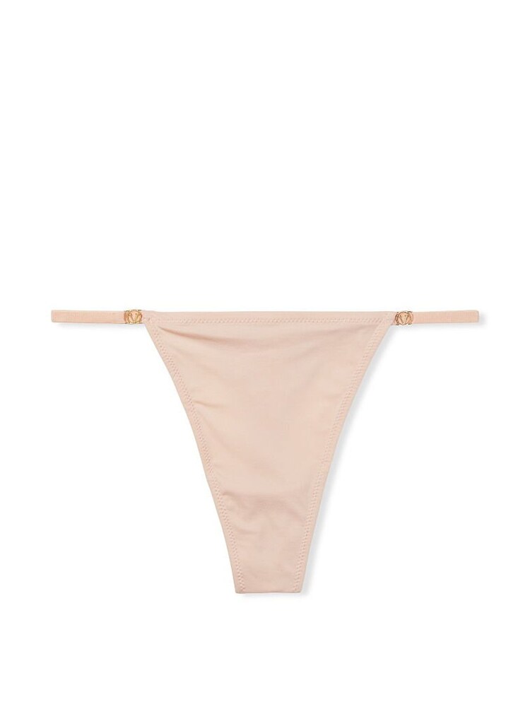 Victoria's Secret Champagne Nude Smooth Thong Knickers - Image 4 of 4
