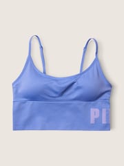 Victoria's Secret PINK Blue Dawn Seamless Lightly Lined Low Impact Sport Crop Top - Image 3 of 4