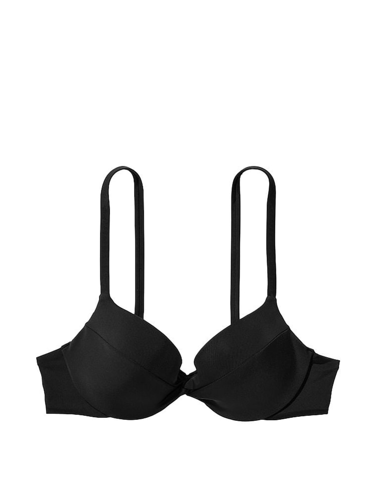 Victoria's Secret Black Push Up Swim Bikini Top - Image 1 of 1