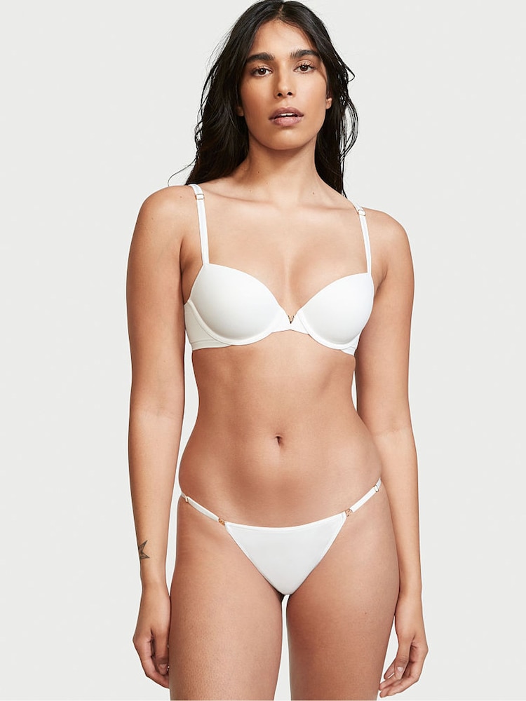 Victoria's Secret White Smooth Bikini Knickers - Image 1 of 2
