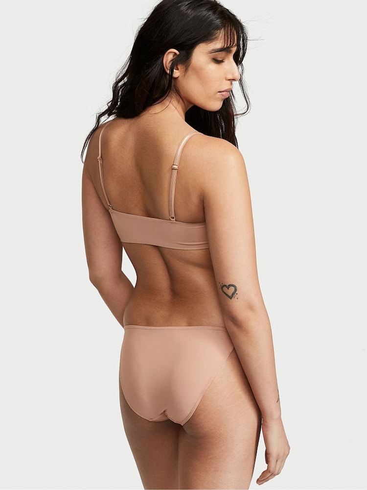 Victoria's Secret Sweet Nougat Nude Smooth Bikini Knickers - Image 2 of 3