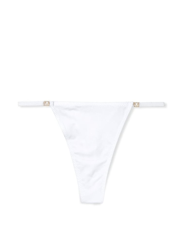 Victoria's Secret White Smooth Thong Knickers - Image 4 of 4
