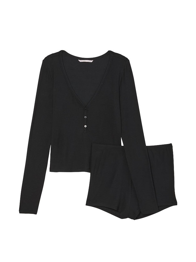 Victoria's Secret Black Modal Short Pyjamas - Image 3 of 3