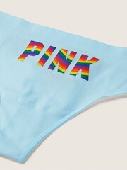 Victoria's Secret PINK Blue Breeze Thong Knickers - Image 2 of 2