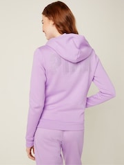 Victoria's Secret PINK Purple Petal With Shine Logo Everyday Lounge Perfect FullZip - Image 3 of 6
