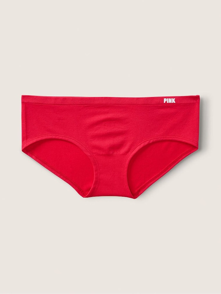 Victoria's Secret PINK Pepper Red Hipster Seamless Knickers - Image 1 of 2 Victoria's Secret PINK Pepper Red Hipster Seamless Knickers - Image 1 of 2