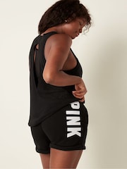 Victoria's Secret PINK Pure Black Logo Lounge Short - Image 2 of 5