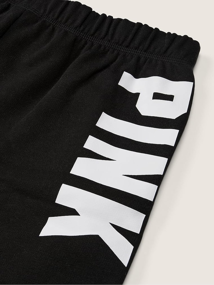 Victoria's Secret PINK Pure Black Logo Lounge Short - Image 3 of 3