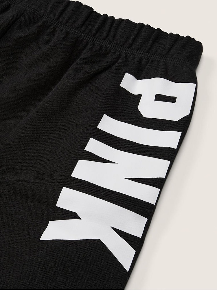 Victoria's Secret PINK Pure Black Logo Lounge Short - Image 5 of 5