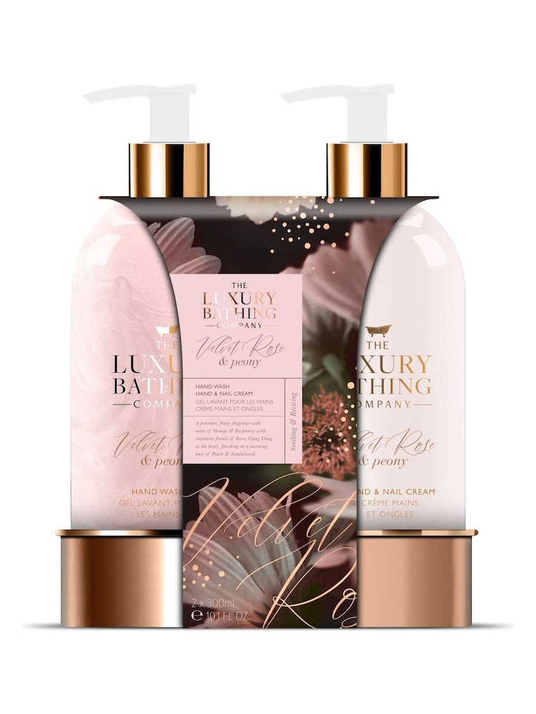 The Luxury Bathing Company Velvet Rose  Peony Delightful Duo - Image 1 of 1