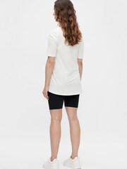 Mamalicious Black Maternity 2 Pack Jersey Cycling Shorts - Image 2 of 5