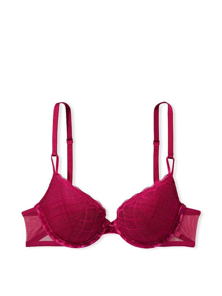 Victoria's Secret Claret Red Smooth Lightly Lined T-Shirt Bra - Image 3 of 3 Victoria's Secret Claret Red Smooth Lightly Lined T-Shirt Bra - Image 3 of 3