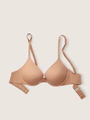 Victoria's Secret PINK Mocha Latte Nude Smooth Push Up Bra - Image 3 of 5