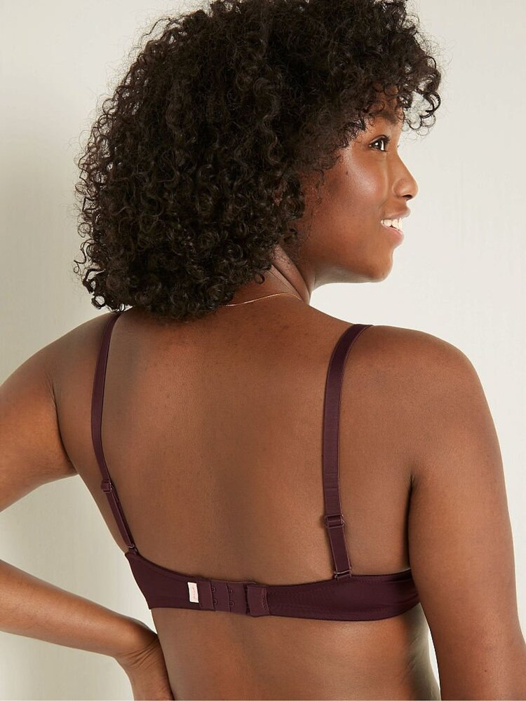 Victoria's Secret PINK Coffee Brown Nude Smooth Push Up Bra. - Image 2 of 5