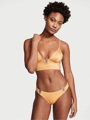 Victoria's Secret Gold VHardware Swim Bikini Bottom - Image 1 of 3