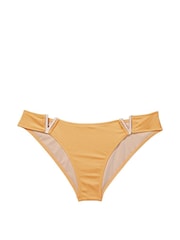 Victoria's Secret Gold VHardware Swim Bikini Bottom - Image 3 of 3