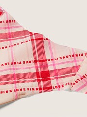 Victoria's Secret PINK Light Ivory and Red Plaid NoShow Thong Knickers - Image 2 of 2