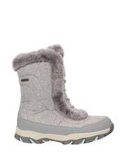 Mountain Warehouse Green Ohio Womens Thermal Fleece Lined Snow Boot - Image 2 of 6