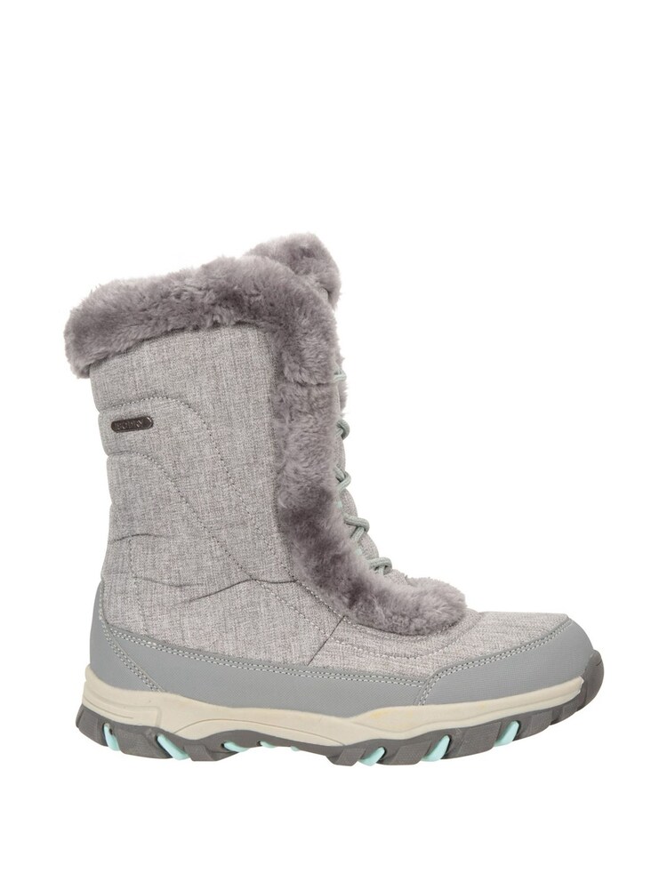 Mountain Warehouse Green Ohio Womens Thermal Fleece Lined Snow Boot - Image 2 of 6