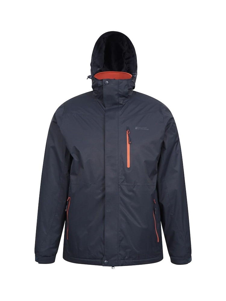 Mountain Warehouse Blue Bracken Extreme 3 In 1 Mens Waterproof Jacket - Image 2 of 5