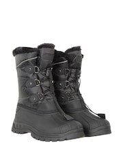 Черный - Зимние сапоги на флисовой подкладке Mountain Warehouse Whistler - Изображение 1 из 7