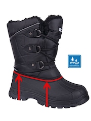 Черный - Зимние сапоги на флисовой подкладке Mountain Warehouse Whistler - Изображение 2 из 7
