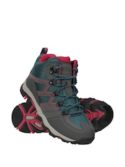 Mountain Warehouse Blue Oscar Kids Walking Boots - Image 2 of 7
