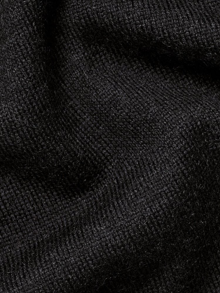 Коричневый - Кардиган из мериносовой шерсти Charles Tyrwhitt - Изображение 5 из 5