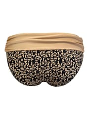 Pour Moi Black Fold Over Casablanca Bikini Brief - Image 5 of 5