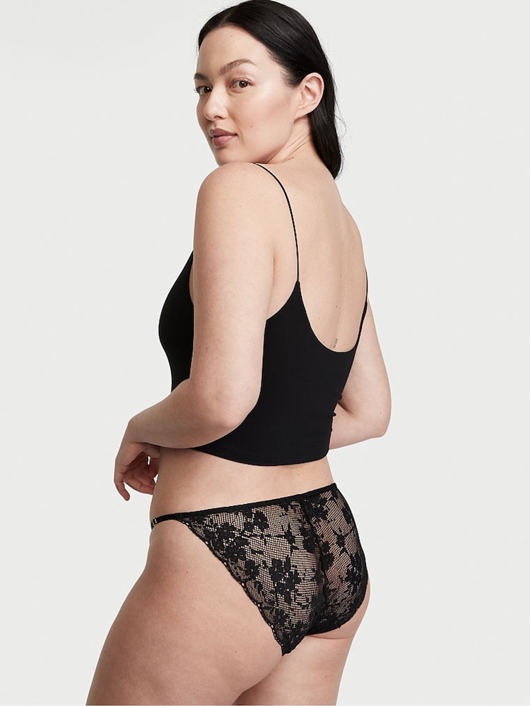 Victoria's Secret Black Lace Knickers - Image 2 of 3