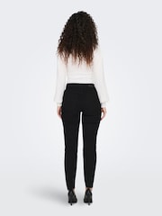 ONLY Black High Waisted Mom Jean - Image 2 of 5