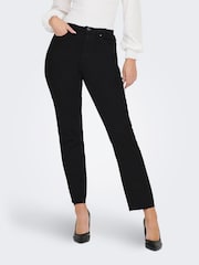 ONLY Black High Waisted Mom Jean - Image 3 of 5
