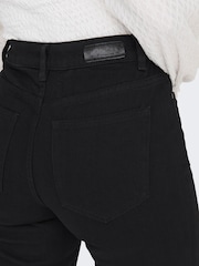 ONLY Black High Waisted Mom Jean - Image 4 of 5