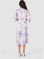 Closet Purple Tie Wrap Dress - Image 4 of 5