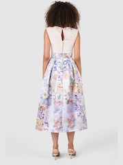Closet Purple Full Skirt Dress - Image 3 of 4