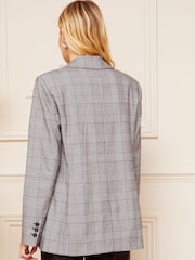 Love & Roses Grey Double Breasted Tailored Blazer - Image 2 of 4