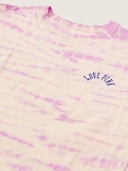 Victoria's Secret PINK Varsity Short Sleeve Crew T-Shirt - Image 5 of 5