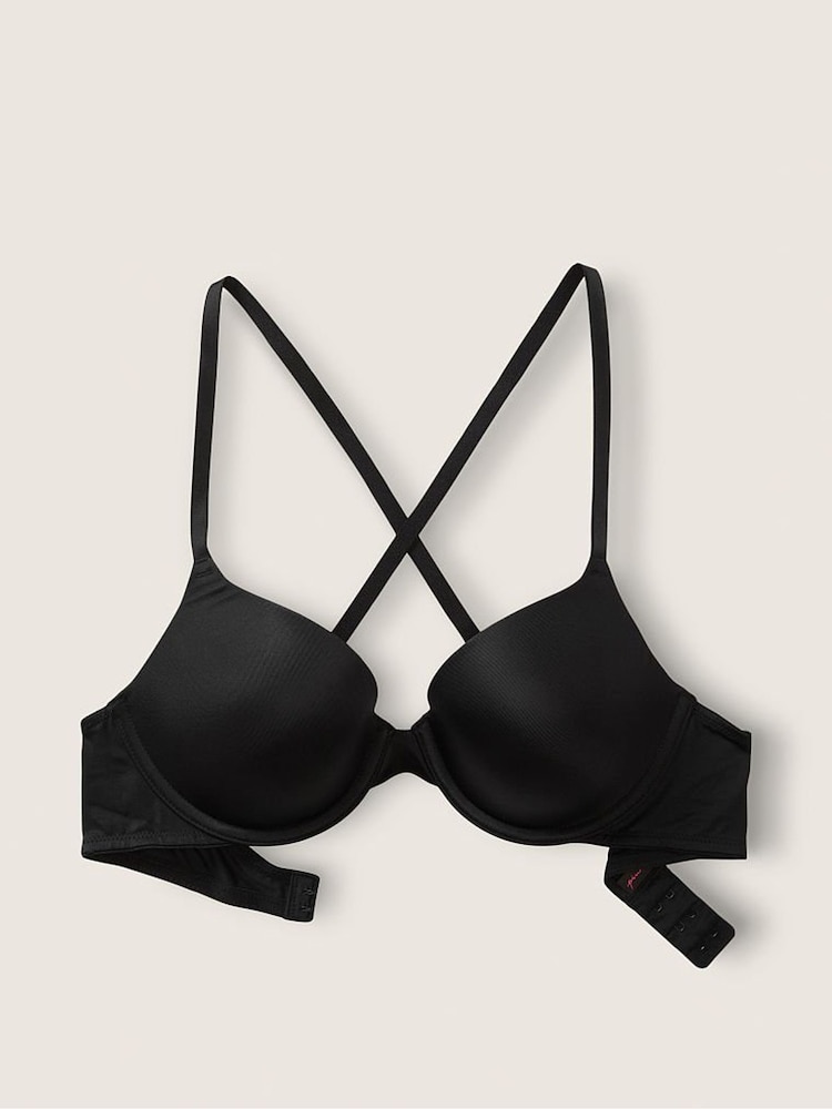 Victoria's Secret PINK Black Smooth T Shirt Bra - Image 2 of 4