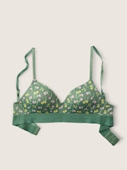 Victoria's Secret PINK Soft Pine Green Wear Everywhere Wireless Lightly Lined Bra - Image 3 of 5