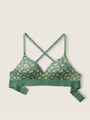 Victoria's Secret PINK Soft Pine Green Wear Everywhere Wireless Lightly Lined Bra - Image 4 of 5