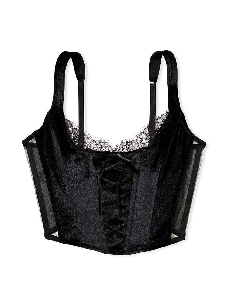 Victoria's Secret Lace Corset Bra Top - Image 3 of 3