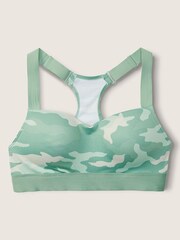 Victoria's Secret PINK Seasalt Green Camo Medium Impact Push Up Sports Bra - Image 3 of 4