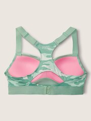Victoria's Secret PINK Seasalt Green Camo Medium Impact Push Up Sports Bra - Image 4 of 4