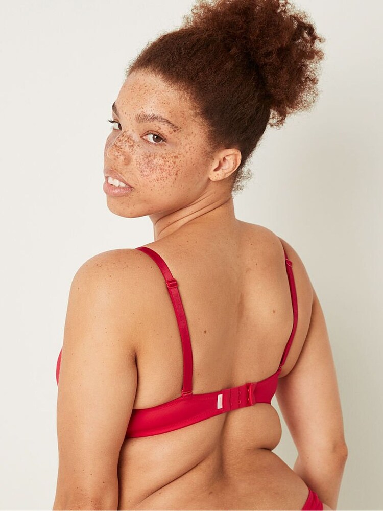 Victoria's Secret PINK Red Pepper Smooth Push Up Bra - Image 2 of 5