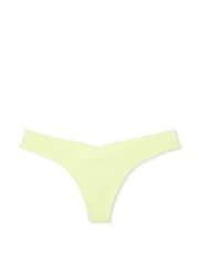 Victoria's Secret Yellow No Show V Front Mini Thong Knickers - Image 3 of 3