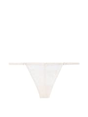 Victoria's Secret Coconut White Lace G String Knickers - Image 3 of 4