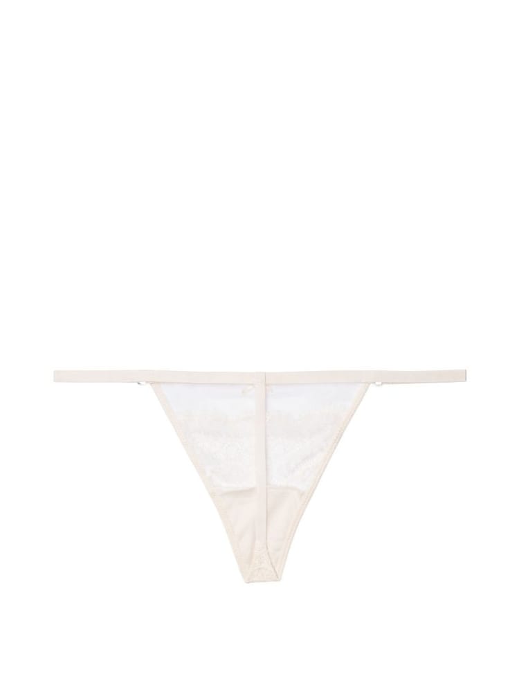Victoria's Secret Coconut White Lace G String Knickers - Image 4 of 4