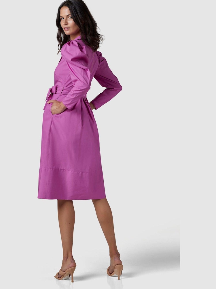 Closet Pink London Wrap Midi Dress - Image 3 of 4